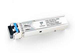 China 1490nm 2.5Gbps BiDi Single Mode SFP Optical Transceivers factory