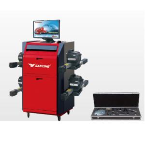 China 110V Laser Vehicle Alignment Machine For Commercial Vehicles Truck Wheel Aligner factory