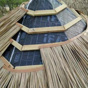 China Upgrade to Noya Thatched Tile 1000*600mm for Tiki Artificial Thatch Roofing factory