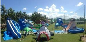 China inflatable water park , giant inflatable water park ,water park projects factory