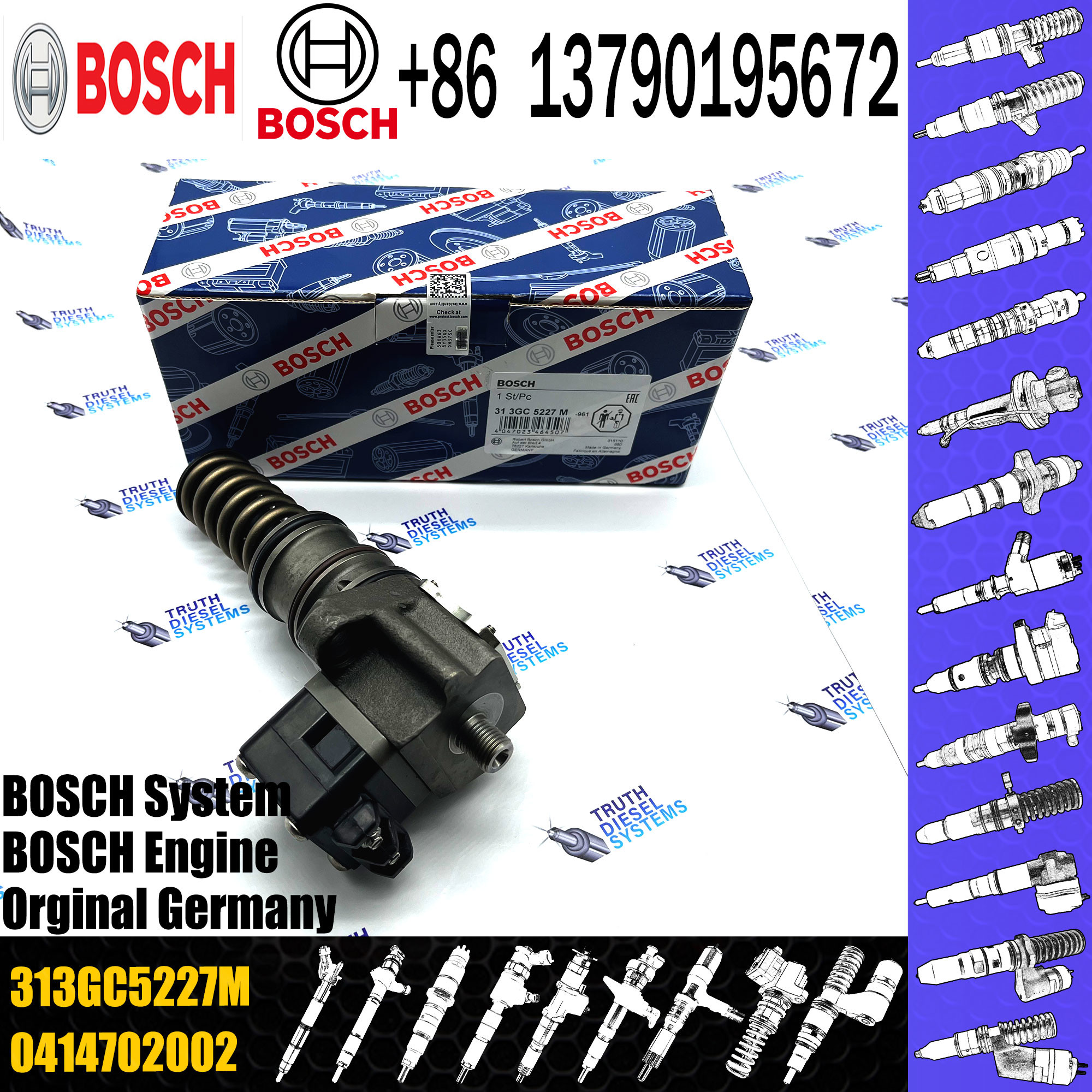 Diesel Fuel Injection Unit Pump 0414755003 0 414 755 003 313GC5222M