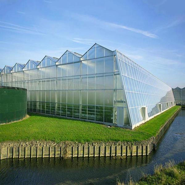 Galvanized Anodized A - Frame Greenhouse Solar System Outdoor Easy Installation