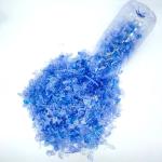Blue Color PET Bottle Flakes Recycled 3A Grade For Bottle Making