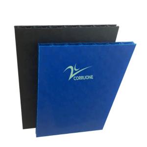 China 2mm Polypropylene Corrugated Plastic Sheet White 3 Layer Structure factory