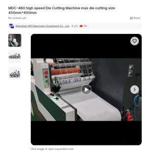 China 380V Automatic Label Die Cutter Label Die Cutting Machine Automatic on sale