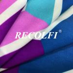 Dyed Solid Colours Spandex Sports Leggings Shinny Base 160GSM Weight