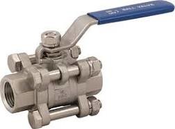 Stainless Steel ASTM A312 TP316L 2 PC Trunnion Ball Valve 16" 150# Low Press Class