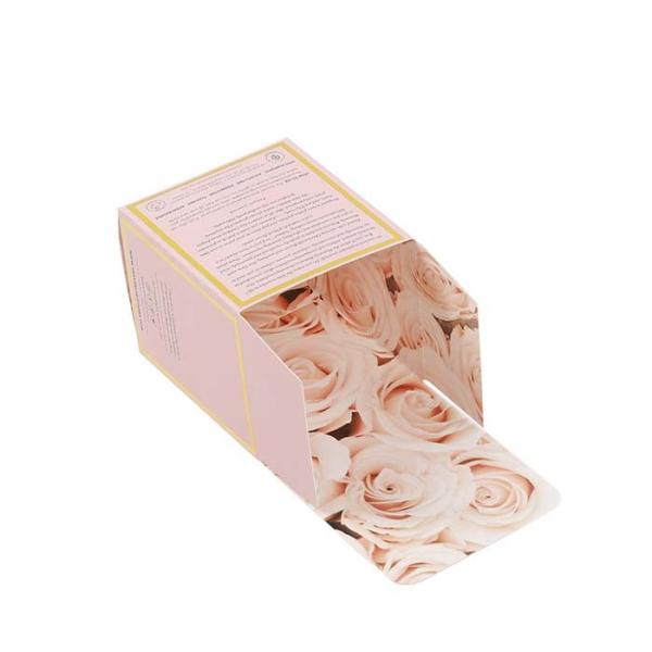 Printed Double Side Folding Carton Box For Holiday Flower Shipping