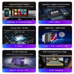 Split-Screen Support 7 Inch Carplay Android GPS Radio for Nissan Hyundai Kia
