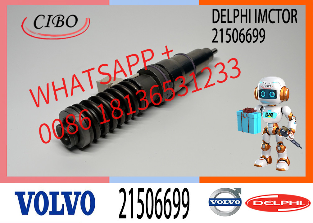 High Performance Diesel Engine Parts 21506699 Electronic Unit Common Rail Fuel Injector BEBE5G17001 For Diesel Engine