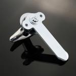 Zinc Alloy Chrome Coated Cabinet Handle Lock OEM Service For Industrial Cabinet