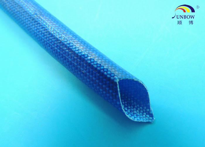 Yellow F Class Acrylic Fiberglass Sleeving Electrical Heat Protection Sleeve