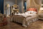 Velvet Princess Bed Latest Bedroom Design Wooden Girl's Bed