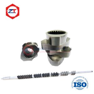China Melting Zone Twin Screw Extruder Screw Elements 30° - 90° Angle Design Stable Performance factory