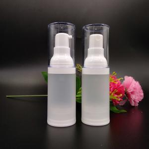 China Cap Polymer Cream Custom Skincare Bottles Containers UV Electroplating factory