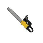 Air Cooling 2 stroke Gasoline 58cc Petrol Chainsaw 2.4KW Anti slip Woodworking
