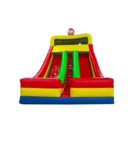 China Children Fun Park Inflatable Spider Man Slide For Rentals factory