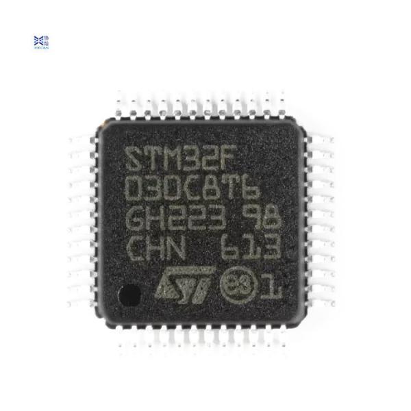 China STM32F030R8T6 LQFP-64 ARM microcontroller chip newly created integrated circuit embedded stmicroelectronics ic MCU factory