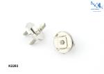 Ultrathin Half Cover Magnetic Button Closure , Handbag Clasps And Closures