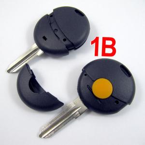 China Mercedes Benz Smart Remote Key Shell, 1 Button Car Key Blanks For Benz on sale