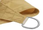 Waterproof UV Protection Garden Shade Sail For Summer D Rings Or A Rings