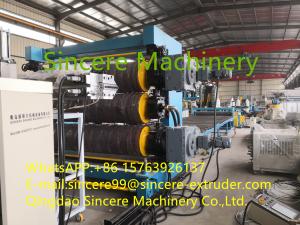 China Hollow PP PE Plastic Sheet Extrusion Machine Line Thick Plate Board Equipment factory