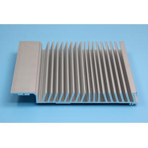 CNC Machining Aluminum Heatsink Extrusion Profiles with Mill Finished / Anodized
