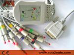 2.2+1.2M 10 Lead EKG Cable For Cardioline ECG 100 Electrocardiograph