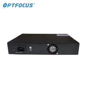 China 24 Ports GPON EPON OLT 10G 2.5G/1.25G/1G/100M 300mm*440mm*45mm factory