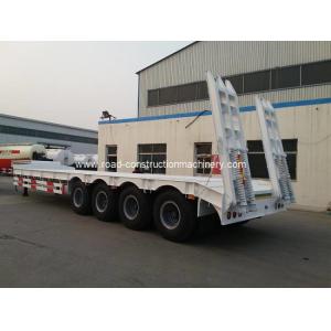 China Mechanical 700mm Ladder Heavy Duty Semi Trailer Q345B 14m Lowbed on sale