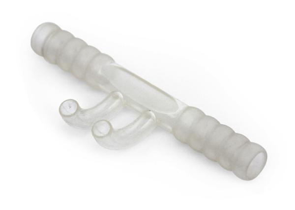 Translucent Silicone Tube Injection Molding , Medical Silicone Compression