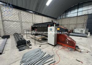 China Galvanized Or PVC Coated Gabion Machine Wire Diameter 2.0-4.0mm Mesh Length 30-50mm factory