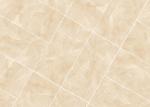 Yellow Glazed Porcelain Tile For Shower Low Water Absorption Ink - Jet Printing