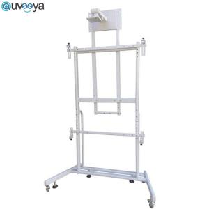 China Adjustable Mobile Smart Interactive Whiteboard Stand 72 Inch- 120 Inch factory