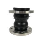 SS304 Flange Double Sphere Rubber Expansion Joint DIN Manufacturers Waterproof