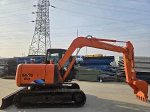China Secondhand Original Hitachi Zx60 Tractor, Used 6 Ton Mini Clawer Excavator Zx60 Digger with Low Working factory