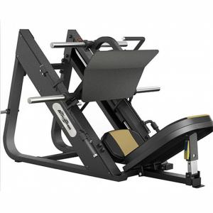 China Leg Press Machine 45 Degree Commercial Plate Loaded Strength Training Calf Glutes factory