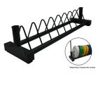 olympic bumper weight rack, horizontal bumper plate rack, bumper plate storage