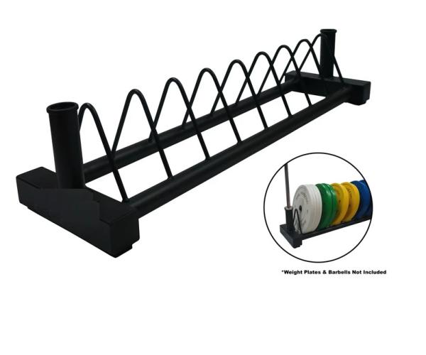 horizontal bumper storage, horizontal bumper plate storage, bumper plate storage
