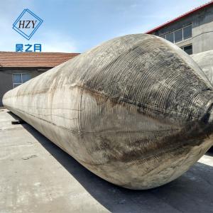 China Floating Salvage Ship Launching Rubber Airbag 4 Layer For Landing factory