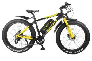 China 36 V 350w Powerful Electric Bike , Electric Snow Bicycle Smart Controller factory