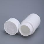 Child Proof 112ml Capsule Plastic Bottle with White Medicine Pill Empty