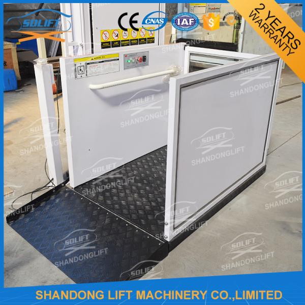 Portable Handicap Lift Equipment Electric Vertical Residential Wheelchair Lifts