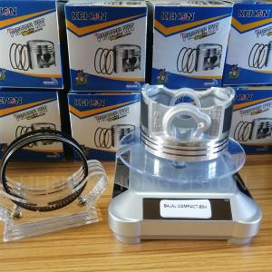 China Durable BAJAJ Piston And Ring Set Fit COMPACT-BS4 Pin Size 17x48mm factory