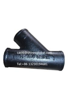 China ASTM A888 Hubless Cast Iron Fitings/CISPI301 No Hub Fittings factory