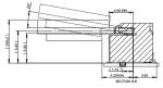 Height 6.7mm Electronic Components Connectors Custom NGFF M.2 Connector