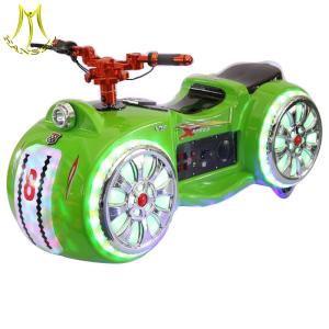 China Hansel remote control operated electric motorcycle amusement motor rides for shopping mall factory
