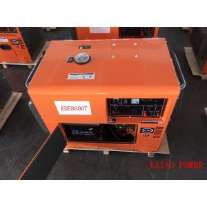 Enclosed Shop Small Ultra Silent Generator Fuel Efficient AVR Excitation System