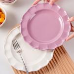 Plant Pattern Type Ceramic Dinnerware Set Dishes Luxury Vietnam Nordic Floral