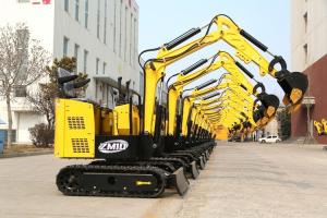 China Green Machine Small Crawler Excavator 360 Degree Rotate Compact Mini Digger factory